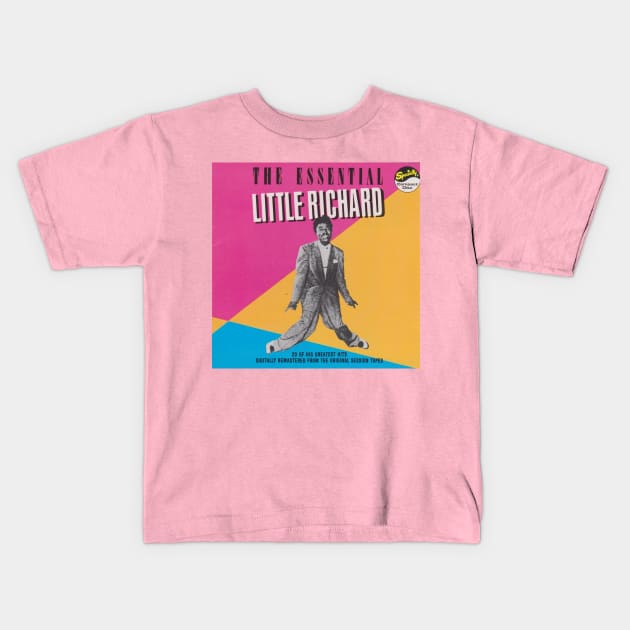 Album the essential little richard Kids T-Shirt by olerajatepe